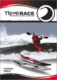 Catálogo nuevos kayaks de mar tiderace 2012