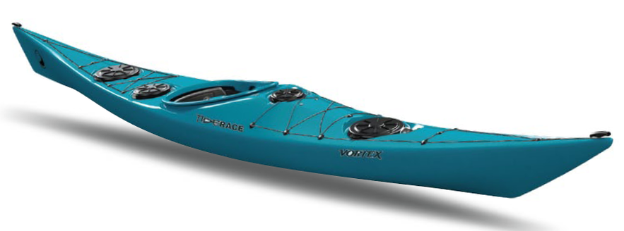 Kayak de mar Vortex Rotomoldeado de plástico de Tiderace